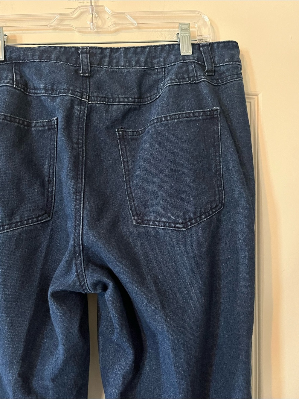 Jessica London Classic Straight Leg Jeans in Dark Blue Women’s Size 16W Petite - Picture 13 of 15